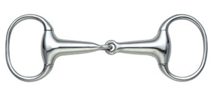 Thick Mouth Hollow German Eggbutt Snaffle
