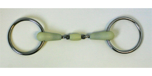 Happy Mouth Loose Ring Roller Snaffle