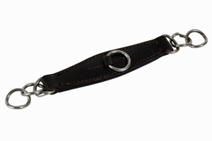 Leather Curb Chain